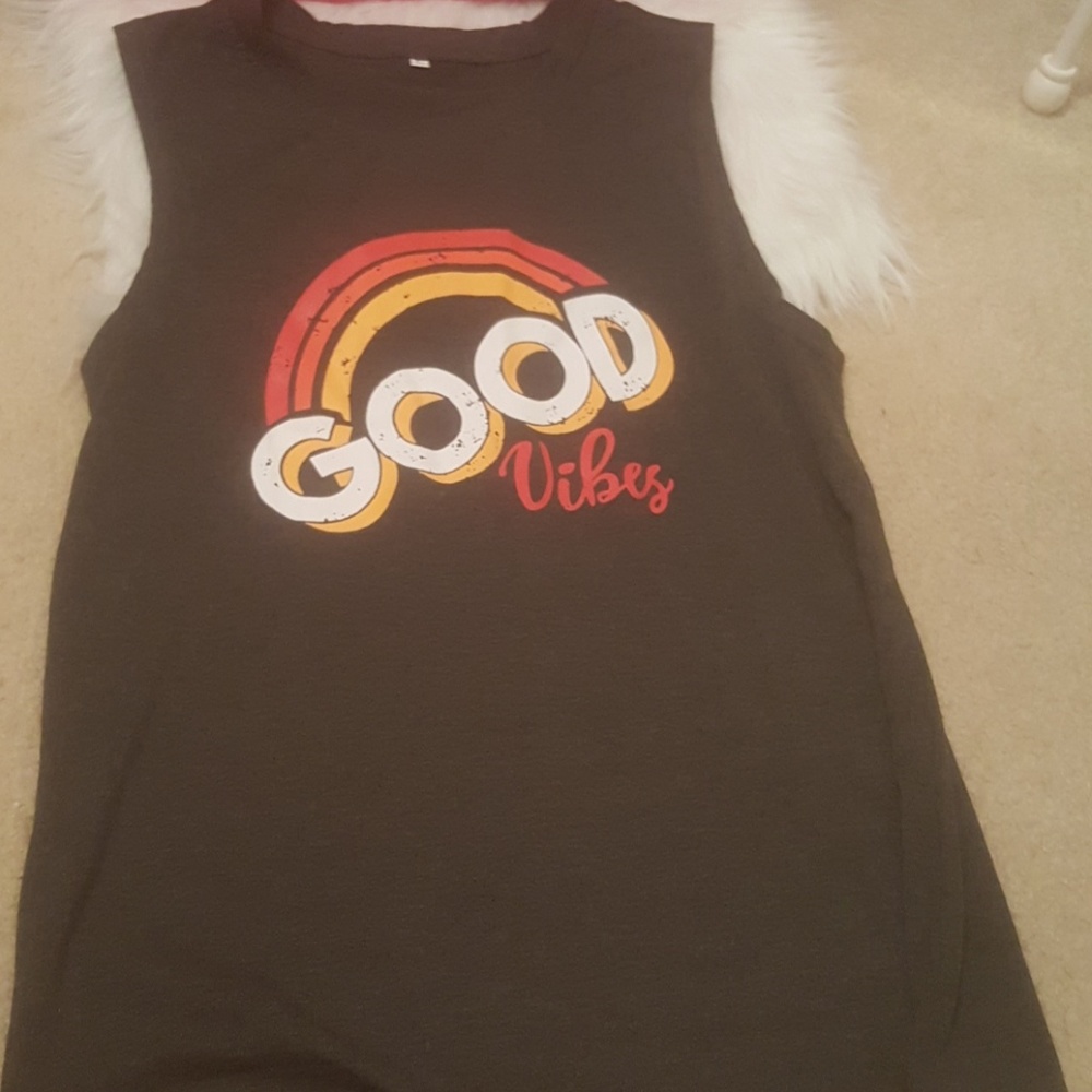 Brand new dark grey tanktop